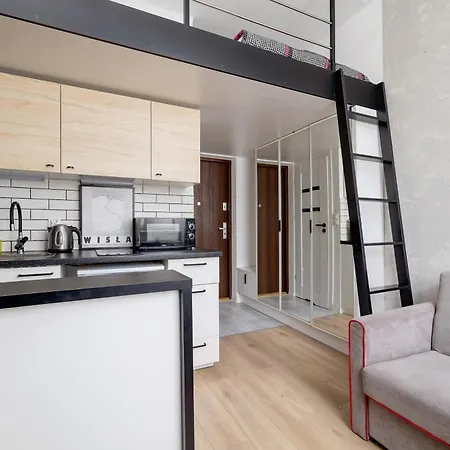 Funkcjonalne Z Antresola Blisko Starego Miasta By Renters Lägenhet